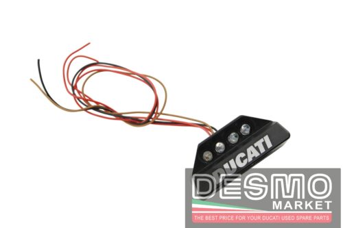 Luce targa stop CNC LED Ergal Ducati