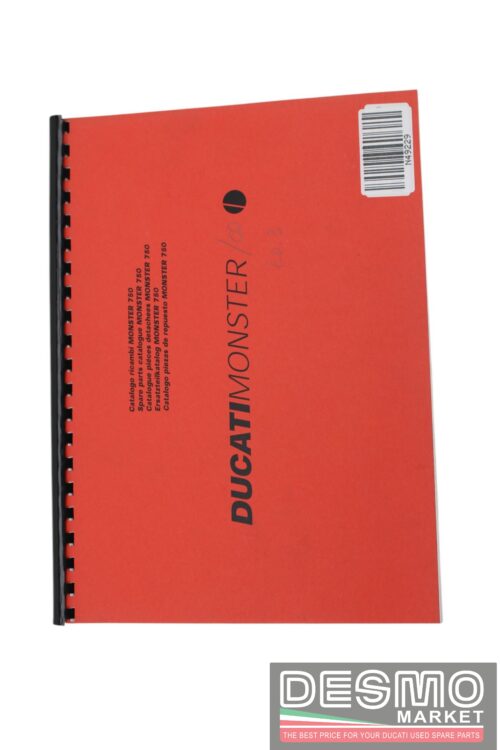 Catalogo ufficiale Ducati Monster 750 anno 2000