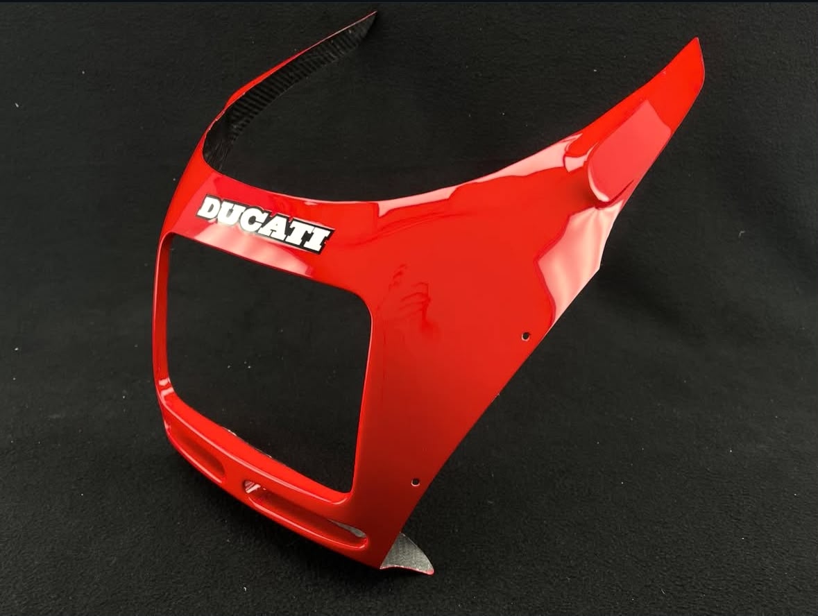 Cupolino carbonio Ducati Supersport 350 600 750 900 - immagine 2