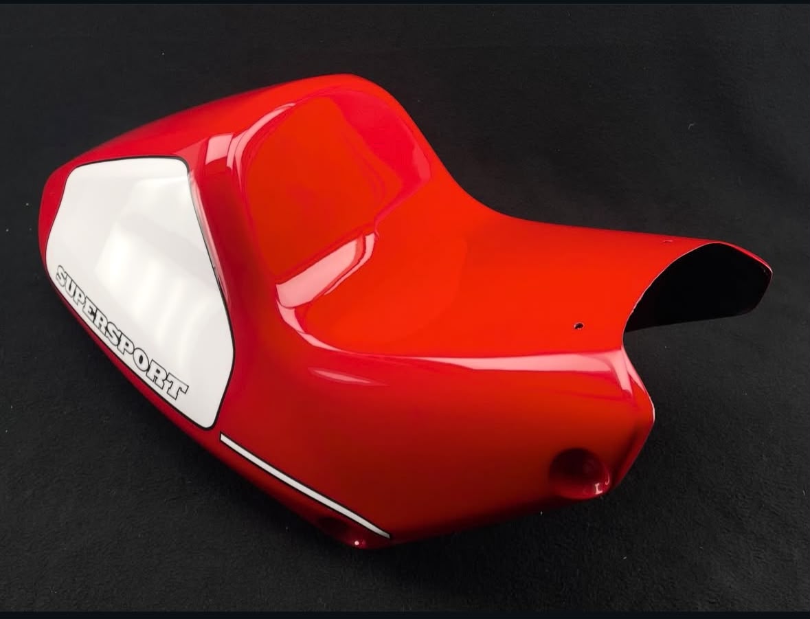 Codone monoposto carbonio Ducati Supersport Superlight 350 600 750 900 - immagine 3