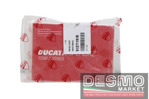 Manuale utente Ducati 1098 1098S