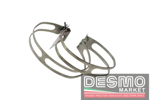 Coppia fascette terminale di scarico Ducati 848 1098 1198