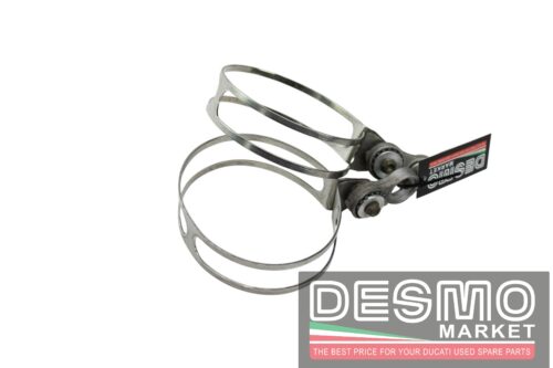 Coppia fascette terminale di scarico Ducati 748 916 996