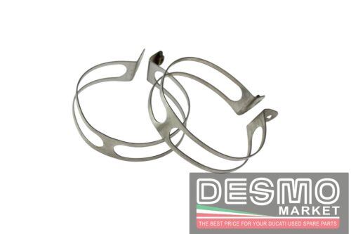 Coppia fascette terminale di scarico Ducati 748 916 996