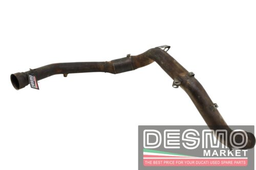 Tubo di scarico orizzontale Ducati 749 749S 999 coppa alta