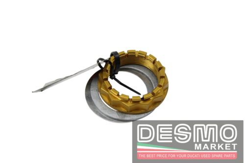 dado ruota posteriore ergal oro ducati 1098 1198 1200 panigale diavel