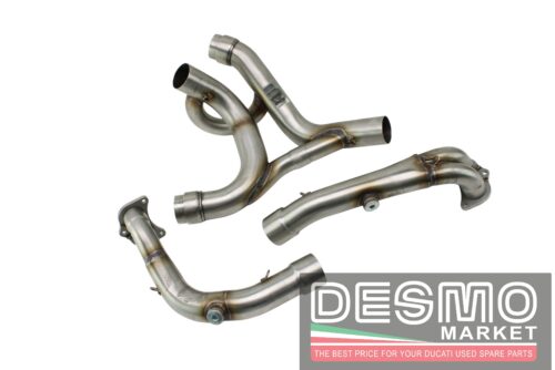 collettori scarico completo 50 mm spaghetti replica ducati 851 888