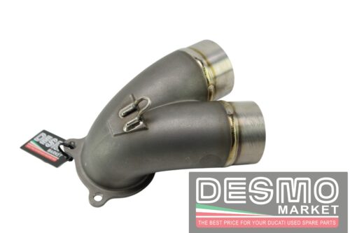 Sdoppiatore Y scarico terminali Termignoni Ducati Panigale 899 1199