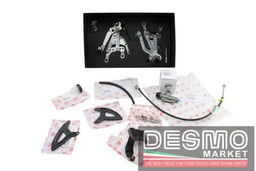Pedane CNC pista Ducati Performance by Rizoma Panigale V4 2025-2026