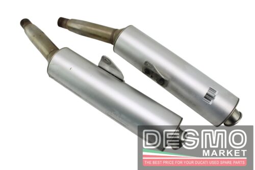 Coppia scarichi Ducati Supersport 620 750 800 900 1000 i.e.