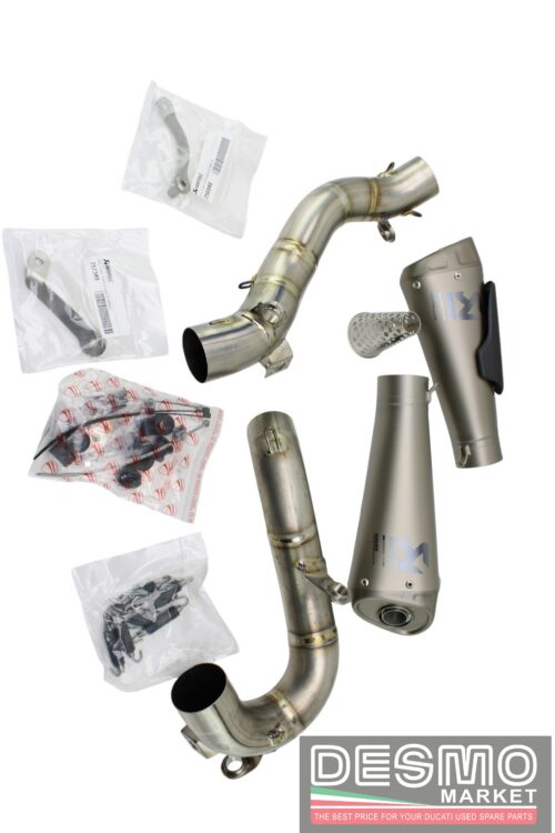 Kit silenziatori Akrapovic bassi Ducati Panigale V4 2022-2024