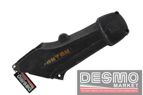 Coperchio cinghia orizzontale nero Ducati Indiana 350 500 600 Pantah
